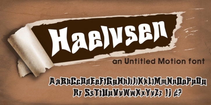 Haelvsen Font Download