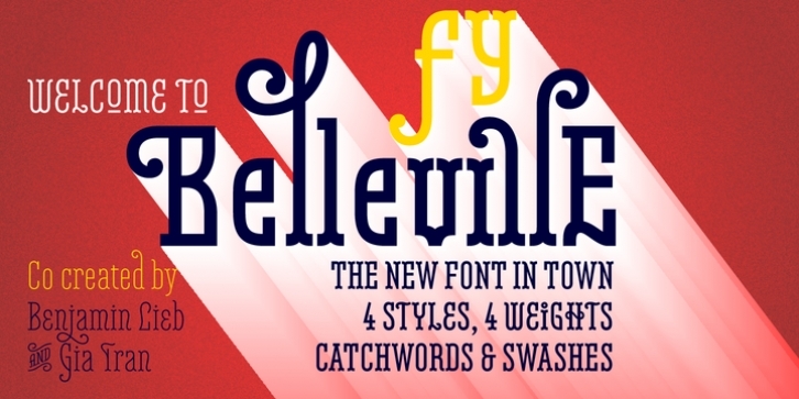 Belleville FY Font Download