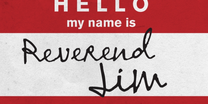 Reverend Jim Font Download