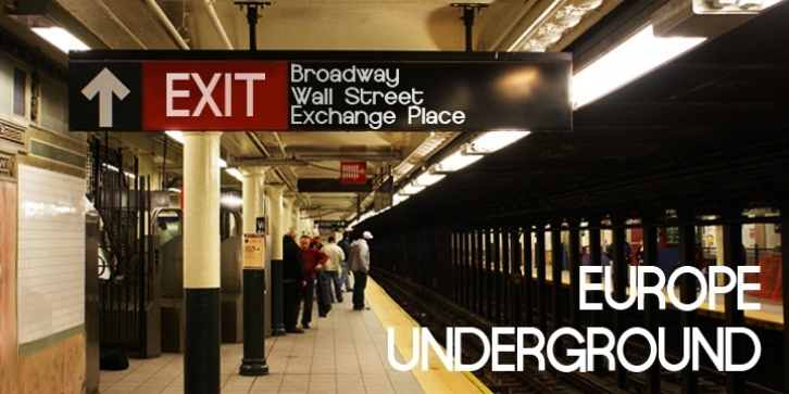 Europe Underground Font Download