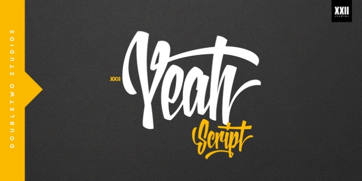 XXII YeahScript Font Download