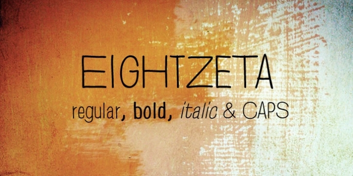 EightZeta Font Download