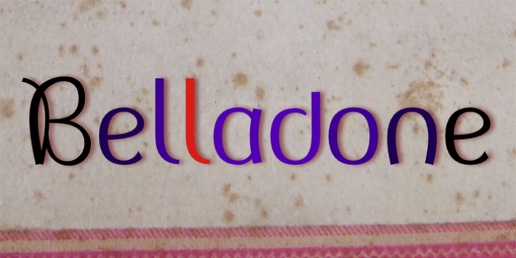 Belladone Font Download