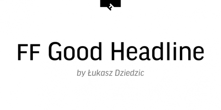 FF Good HeadlineÂ Font Download