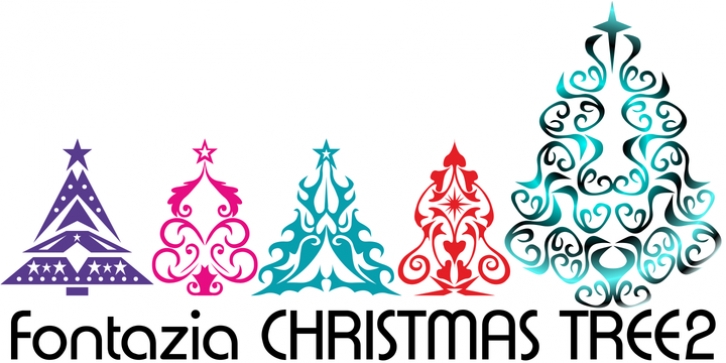 Fontazia Christmas Tree 2 Font Download