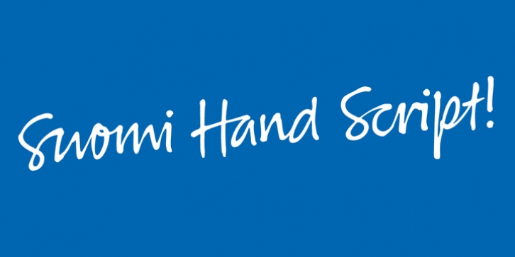 Suomi Hand Script Font Download