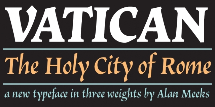 Vaticanâ„¢ Font Download