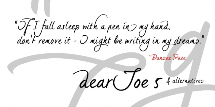 dearJoe 5 Font Download