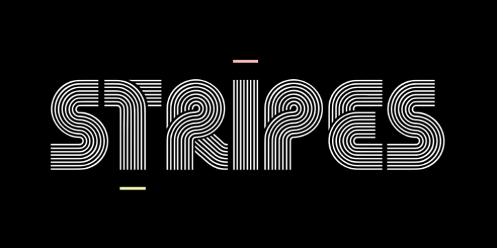 Stripes Font Download