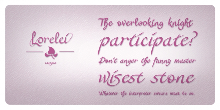 Lorelei Font Download