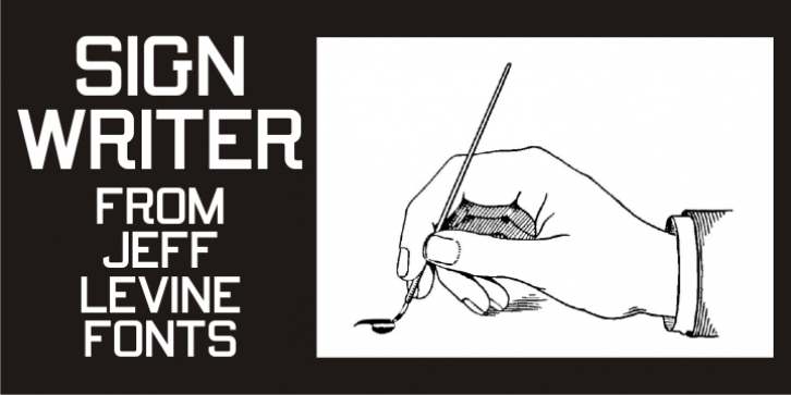 Sign Writer JNL Font Download