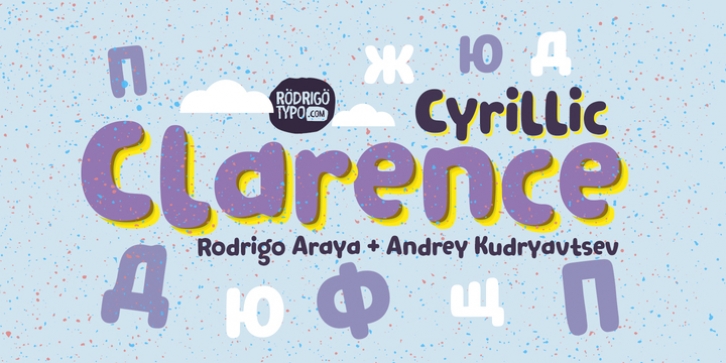 Clarence Cyrillic Font Download