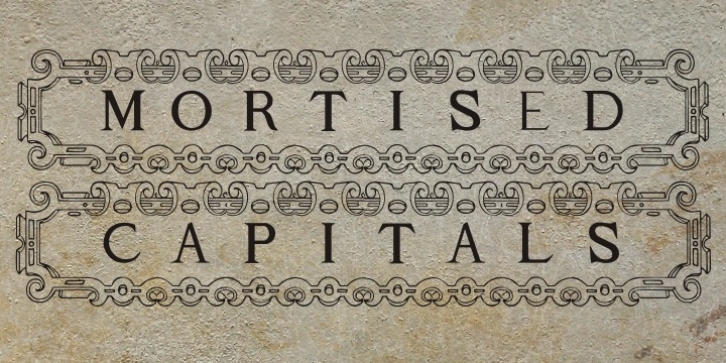 Mortised Capitals Font Download