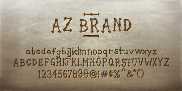 AZ Brand Font Download