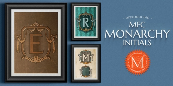 MFC Monarchy Initials Font Download
