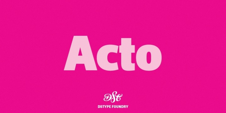 Acto Font Download