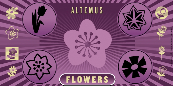 Altemus Flowers Font Download