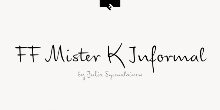 FF Mister K Informal Pro Font Download