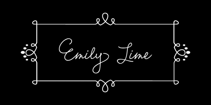 Emily Lime Font Download