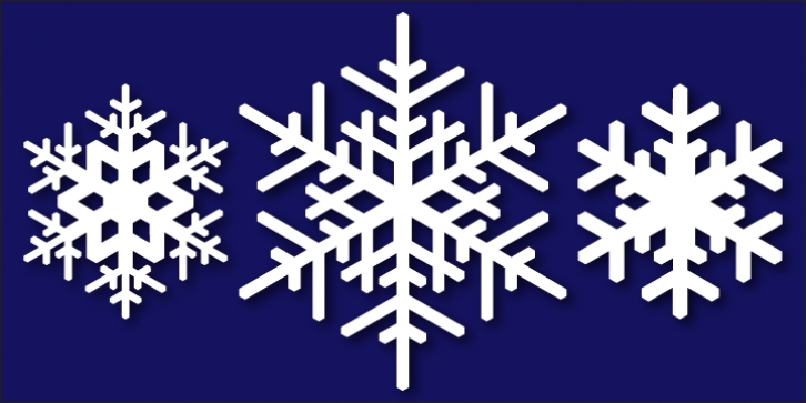 Snowflake Assortment Font Download