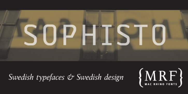 Sophisto Font Download