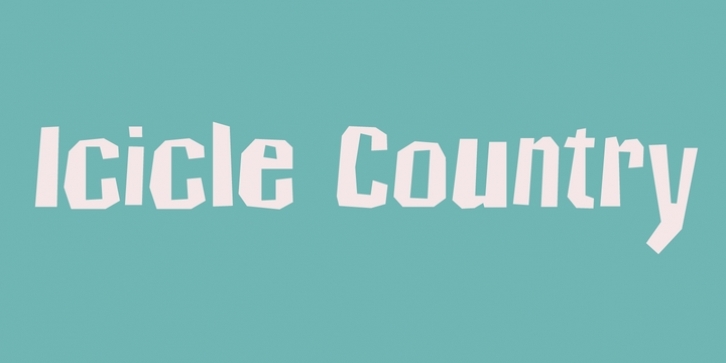 Icicle Country Two Font Download