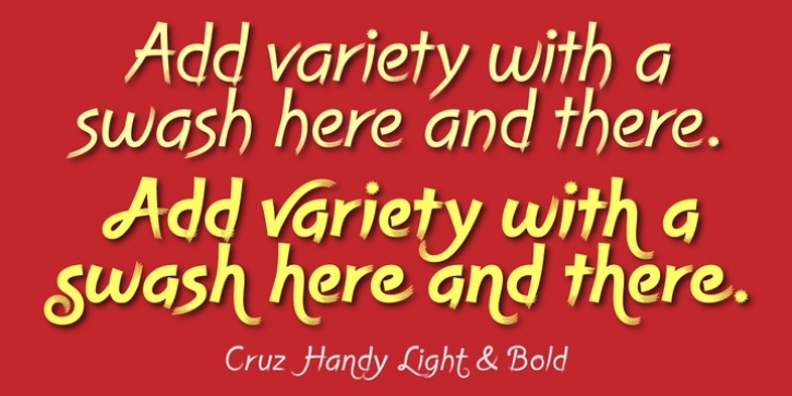 Cruz Handy Font Download