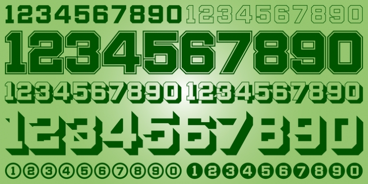 Display Digits Two Font Download