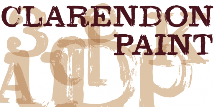 Clarendon Paint Font Download