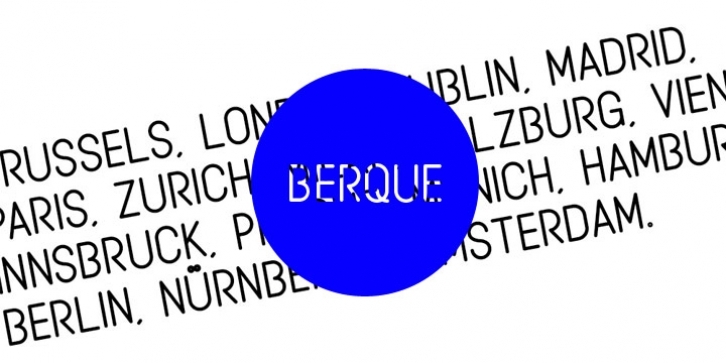 BERQUE Font Download