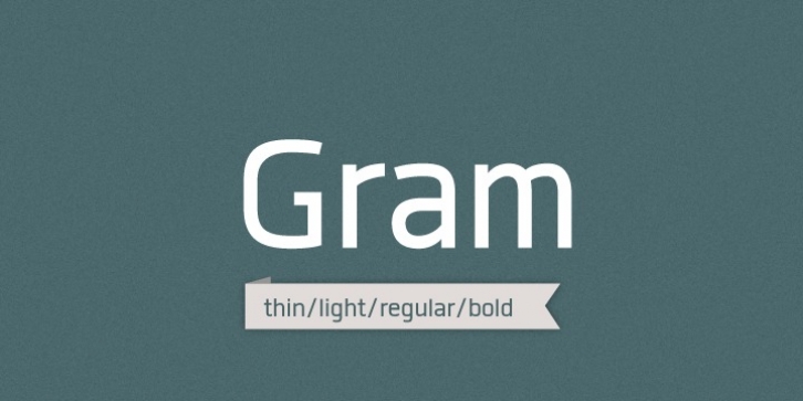 Gram Font Download