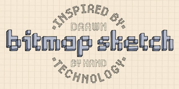 Bitmap Sketch Font Download