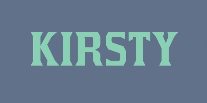 Kirstyâ„¢ Font Download