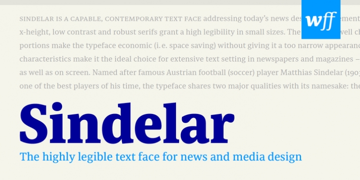 Sindelar Font Download