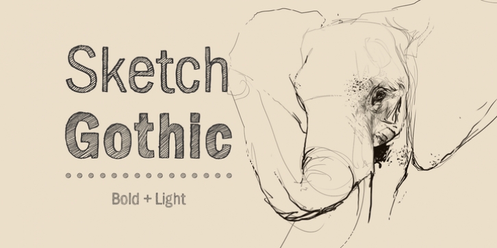 Sketch Gothic Font Download