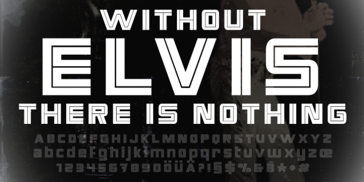 CA Elvis in stereo Font Download