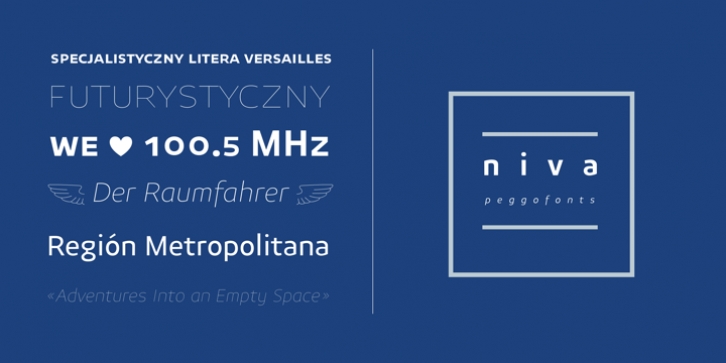 Niva Font Download