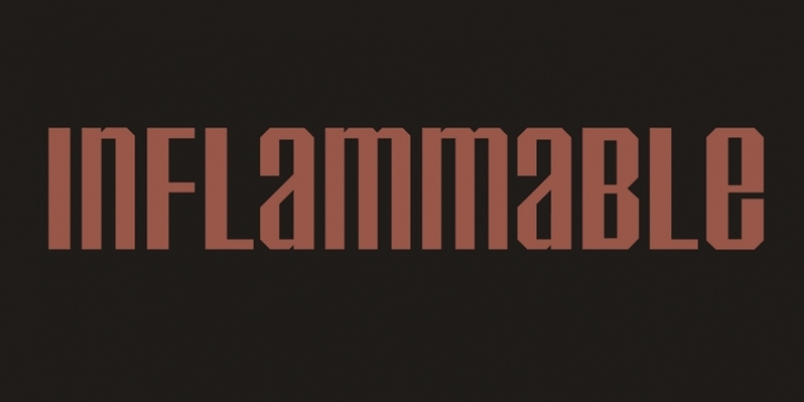Inflammable Age Font Download