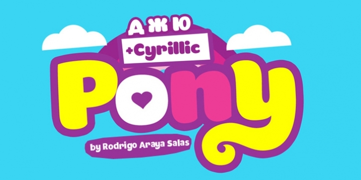 Pony Font Download