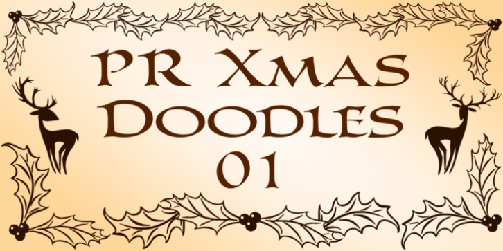 PR Xmas Doodles 01 Font Download