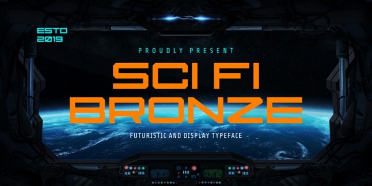 Sci Fi Bronze Font Download