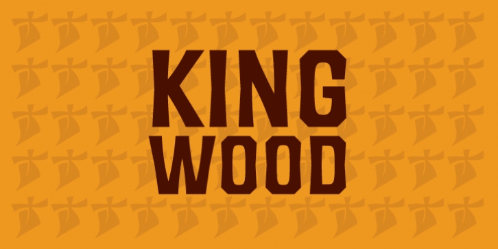 King Wood Font Download