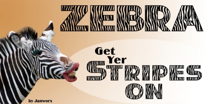 JWX Zebra Font Download