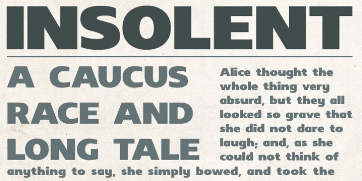 Insolent Font Download