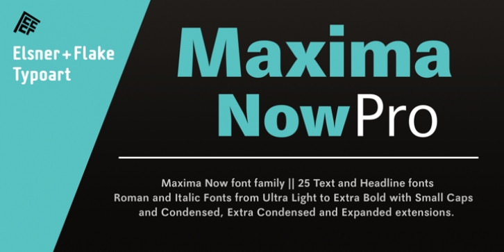 Maxima Now Pro Font Download