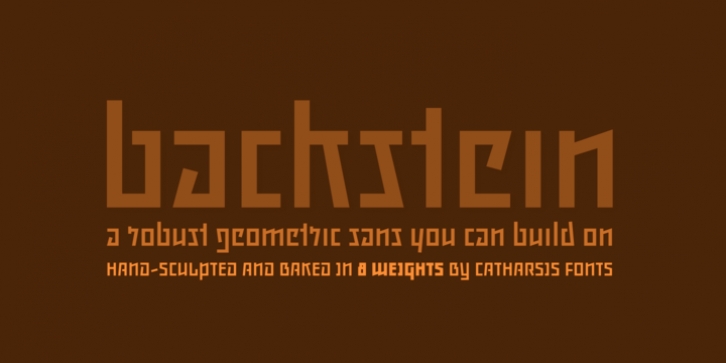 Backstein Font Download