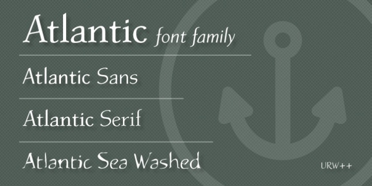 Atlantic Seawashed Font Download