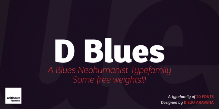 D Blues Font Download