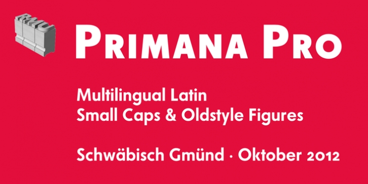 Primana Pro Font Download