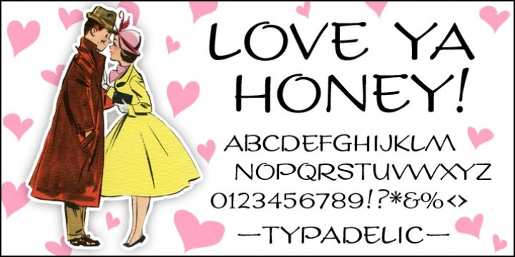 LoveYaHoney Font Download